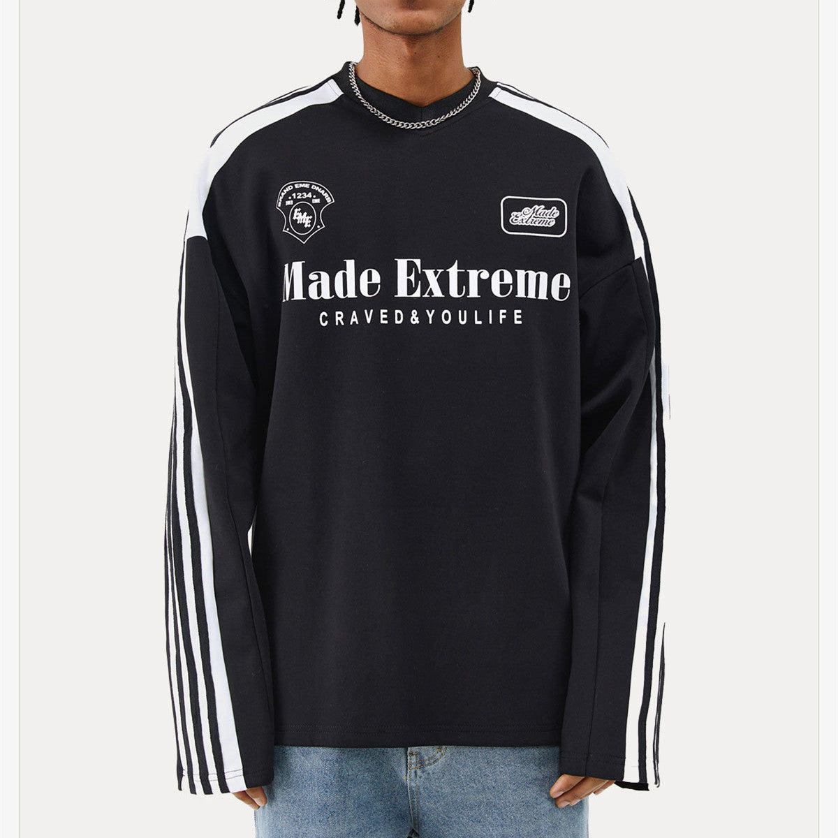 Football Culture Sports Leisure Long Sleeved Sweater For Men And Women