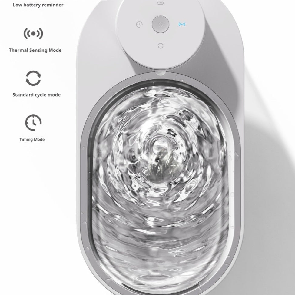 Stainless Steel Pet Water Dispenser Wireless Water And Electricity Separation