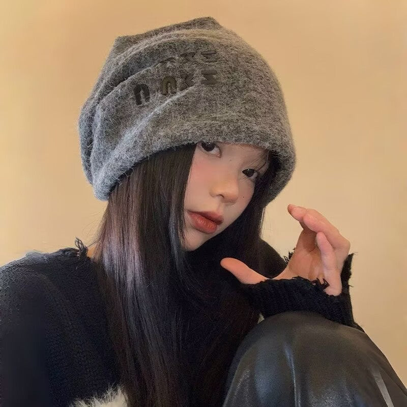 Pile-High Hat For Women Warm Ear-Protecting Headwear