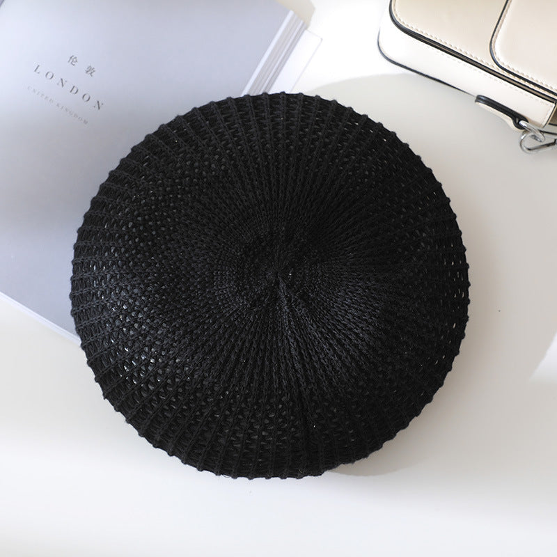 Belle Thin Linen Women's Hat Retro