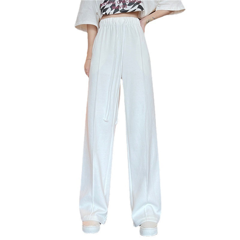 Women's Slimming Versatile Casual High Waist Wide Leg Pants