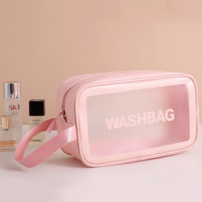 Cosmetic Bag Large-capacity Portable Toilet Bag Female Waterproof And Transparent