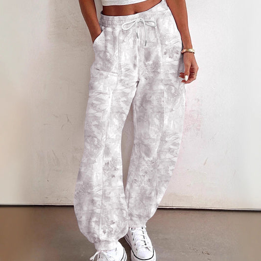 New Camouflage Print Fashion Loose Casual Pants For Women