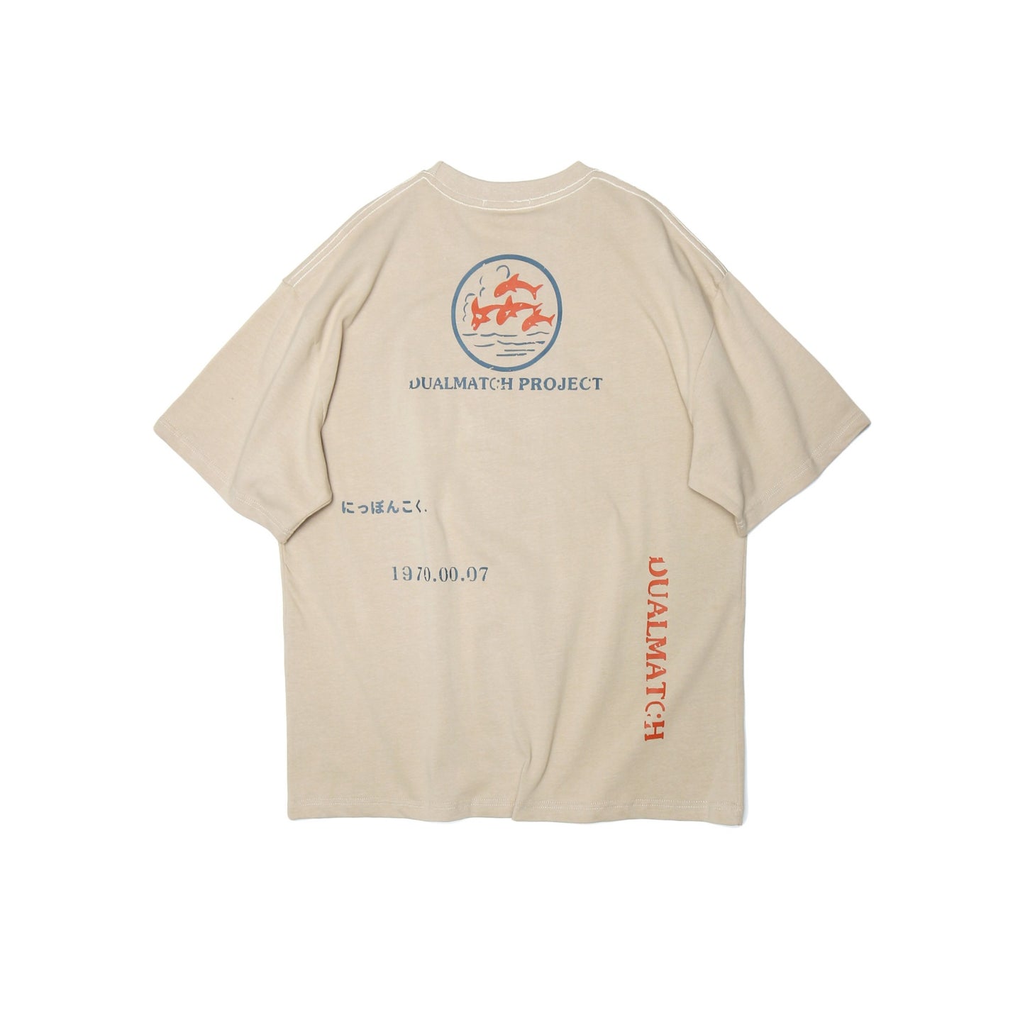 Street Casual Letter Print T-shirt Loose