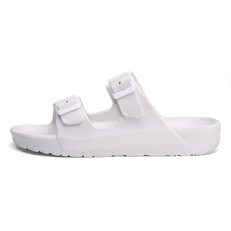Wear A Flip-flop Wet Water Net Celebrity Beach Sandals And Slippers Borken Shoes