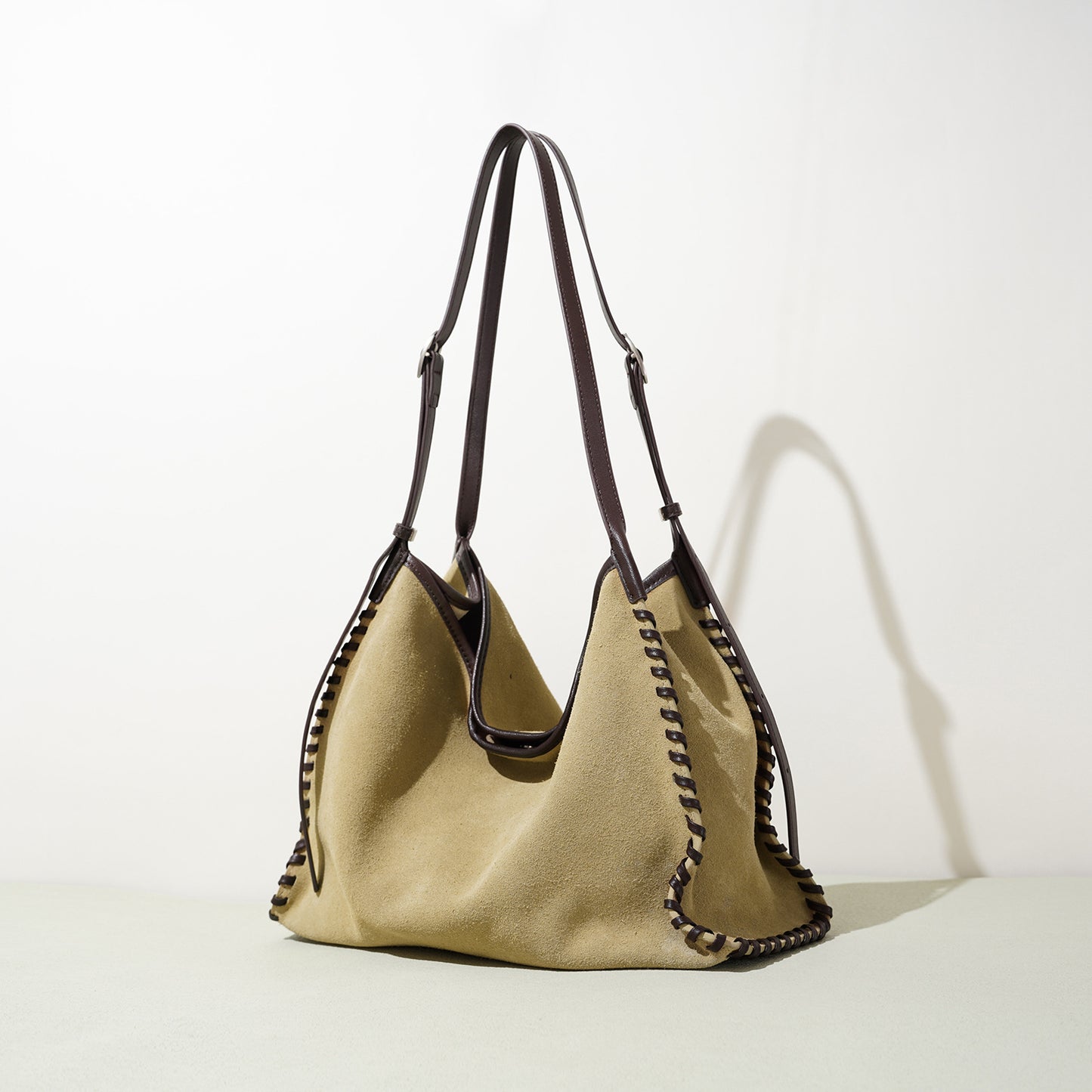 Womens Matte Leather Shoulder Commuter Crossbody Bag