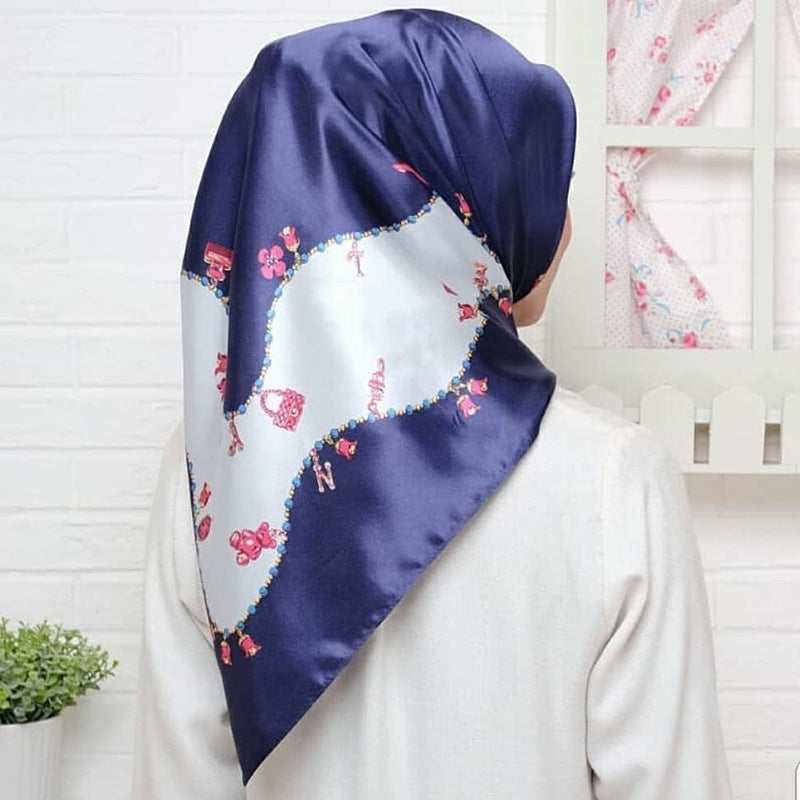 Explosive Leopard Printed Large Square Scarf
