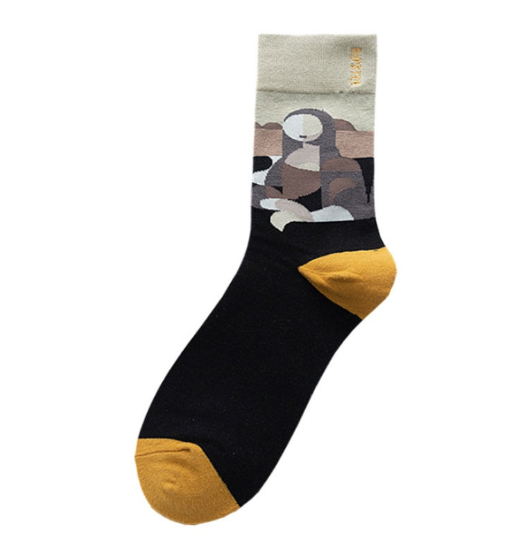 Personality and creativity hit color cotton socks