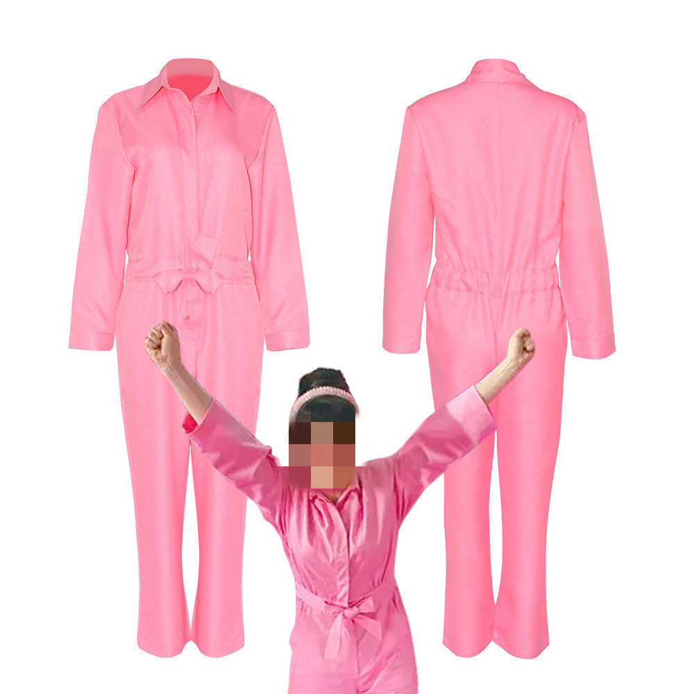 Women's Cheerleading Cosplay Jumpsuit Jersey
