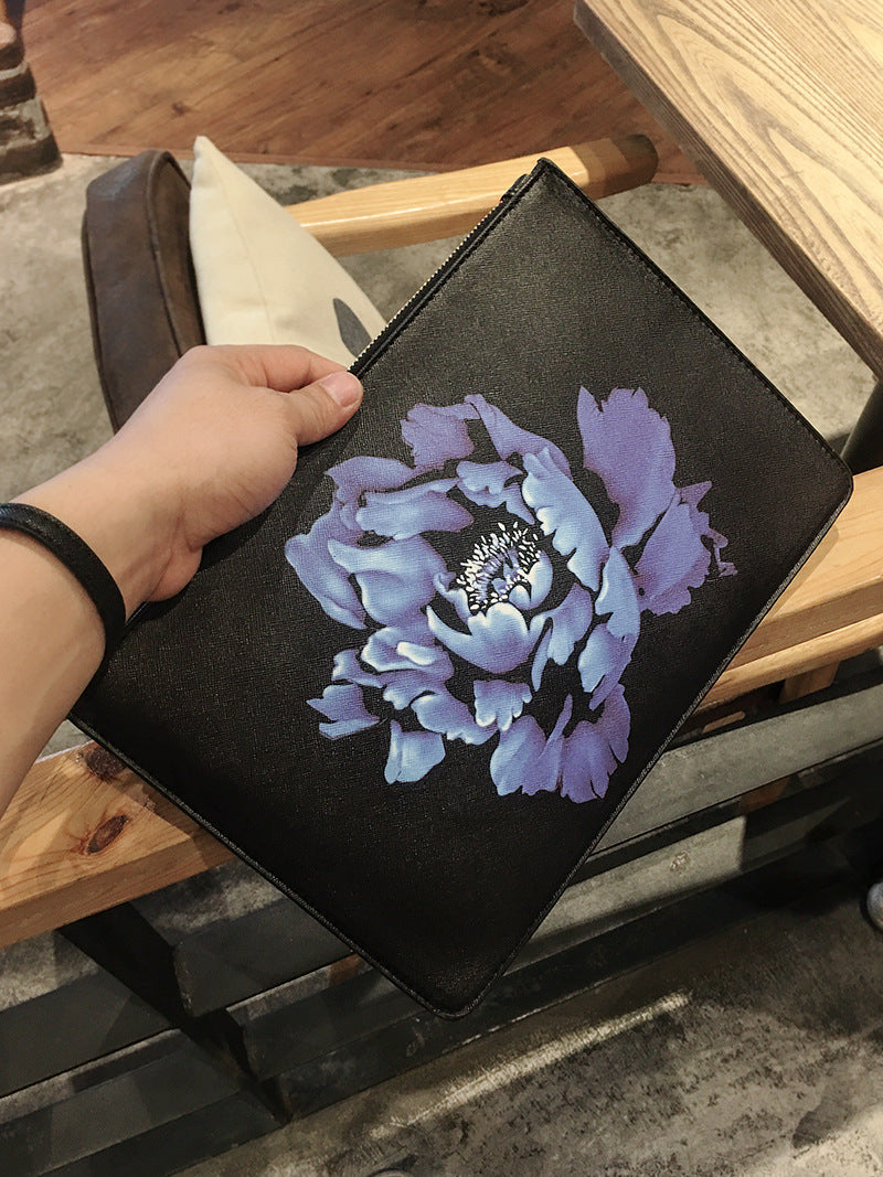 Fashion printed envelope bag