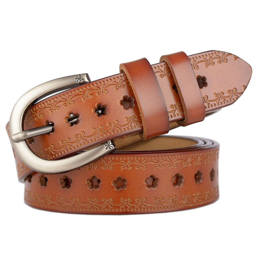 Ladies thin belt