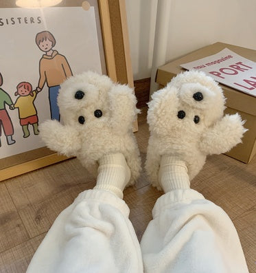 Half-pack with cotton slippers