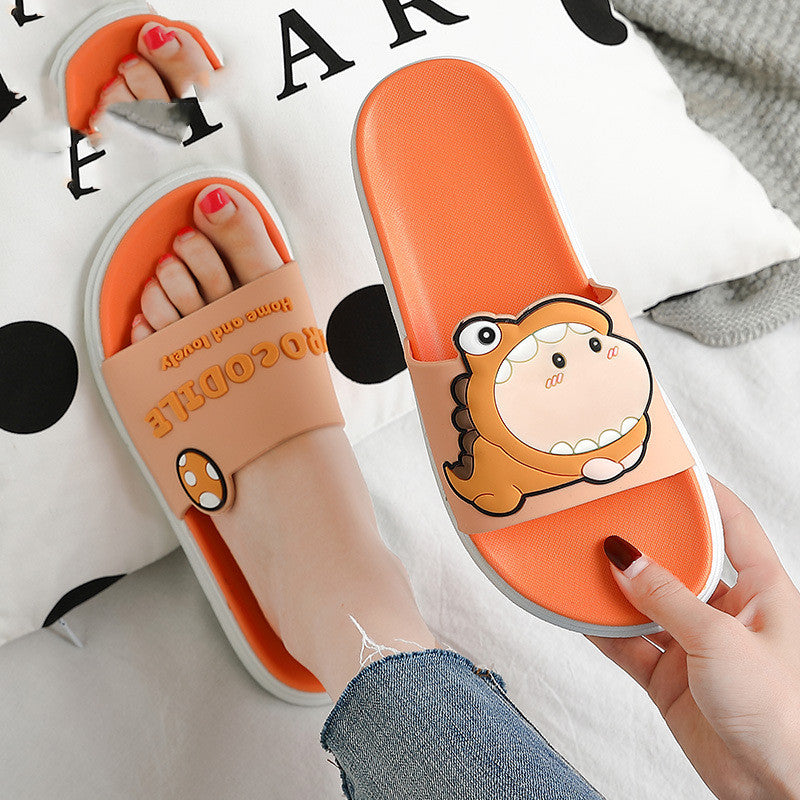 New Slippers Female Summer Family Of Three Parent-child Home Sliding Indoor