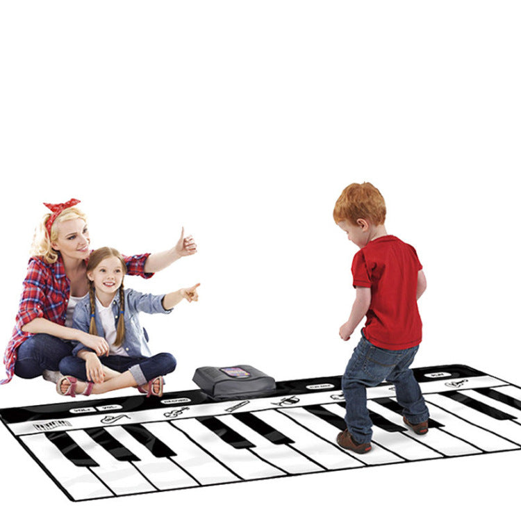 Step on the keyboard