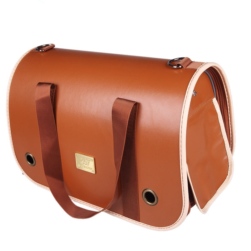 Portable one-shoulder pet backpack