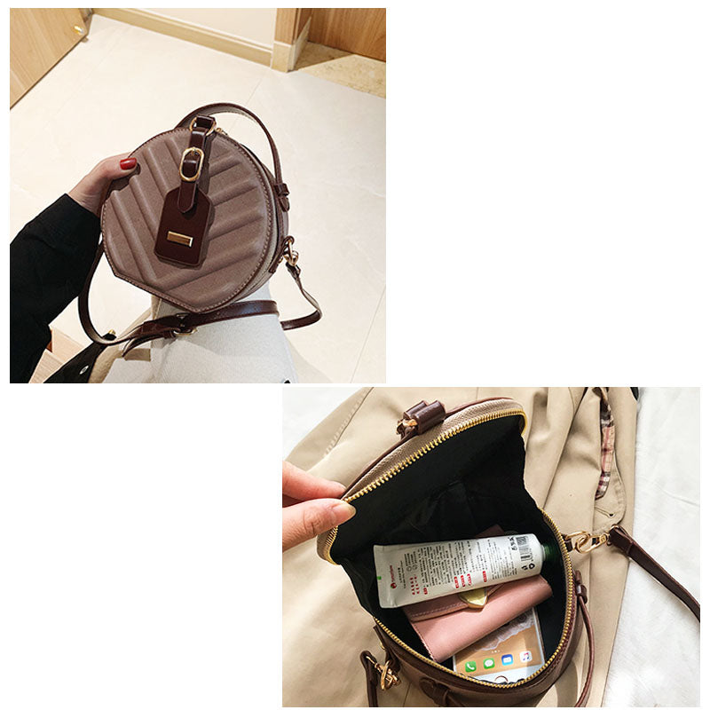Embroidery thread shoulder bag