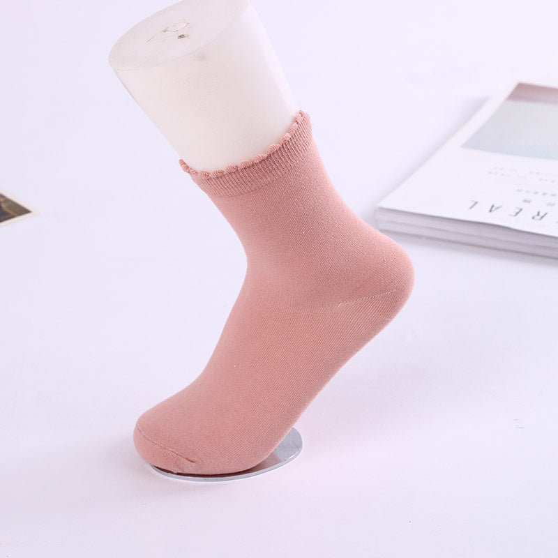 Autumn New Cotton, Cotton, Cotton Socks, Pure Color Socks, Comfortable And Hot Selling Socks And Socks Wholesale