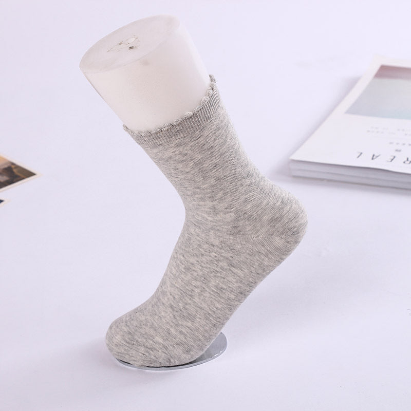 Autumn New Cotton, Cotton, Cotton Socks, Pure Color Socks, Comfortable And Hot Selling Socks And Socks Wholesale