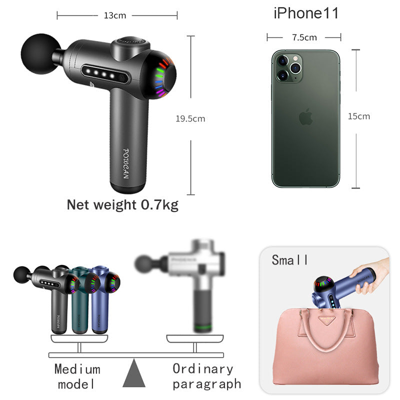 Mini muscle relax fascia gun