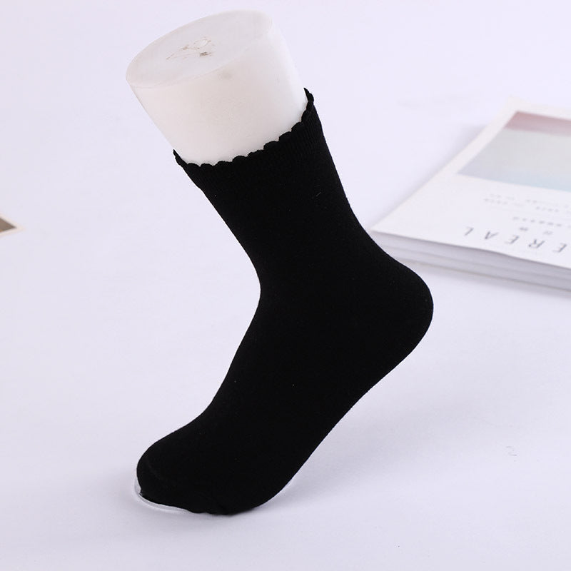 Autumn New Cotton, Cotton, Cotton Socks, Pure Color Socks, Comfortable And Hot Selling Socks And Socks Wholesale
