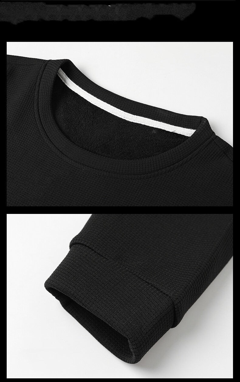 T Shirt Cool Waffle Autumn Men's Wear