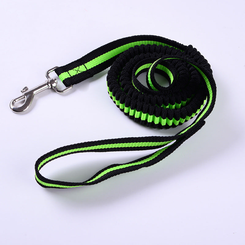 New outdoor dog elastic traction rope