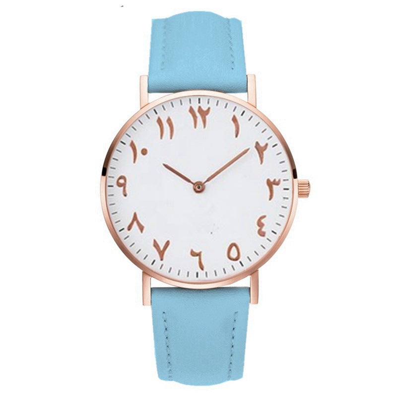 Arabian belt quartz watch ladies watch