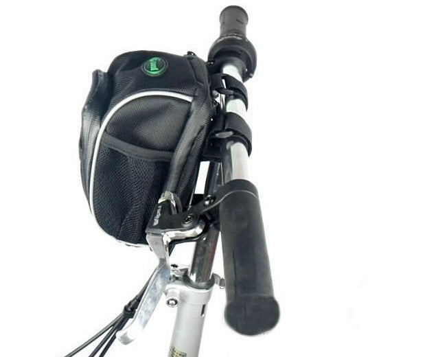 Bicycle Handlebar Bag Waist Bag With Rain Cover