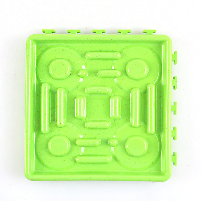 Anti-choking slow food cat bowl portable dog bowl