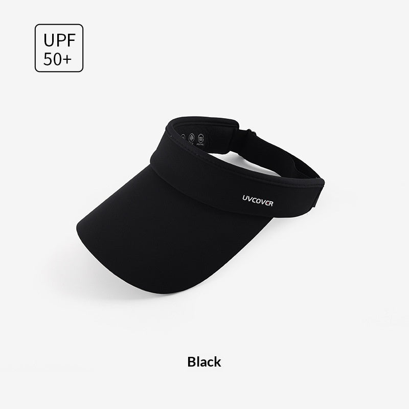 Ice Silk UV-Protective Baseball Cap For Women Sun Hat With UV Protection Running Double-Sided Bucket Hat