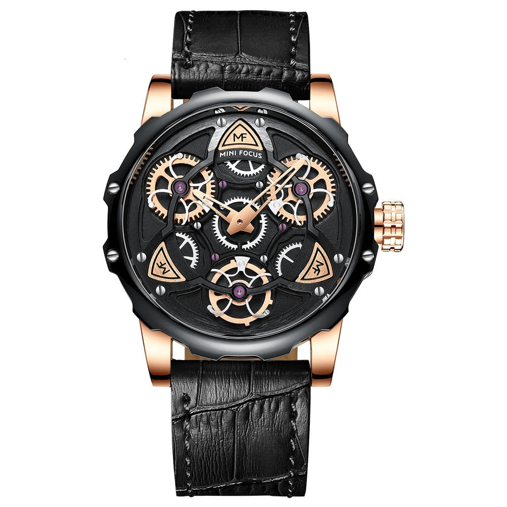 Hollow Belt Casual Men's Watch