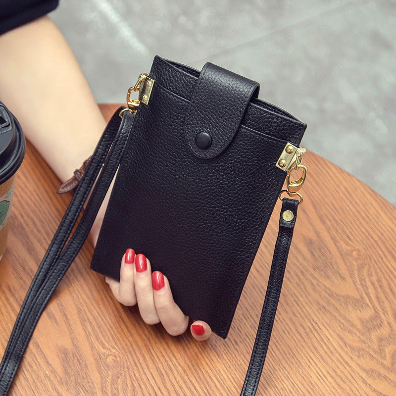Ladies Messenger Bag Mini Ultra-thin Mobile Phone Bag