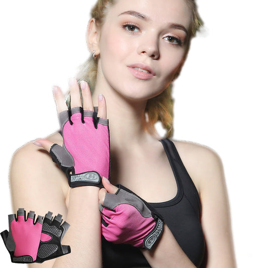 Finger Riding Gloves Men And Women Outdoor Non-slip Sun Protection Camping