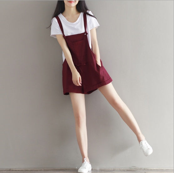 Casual Overall Shorts