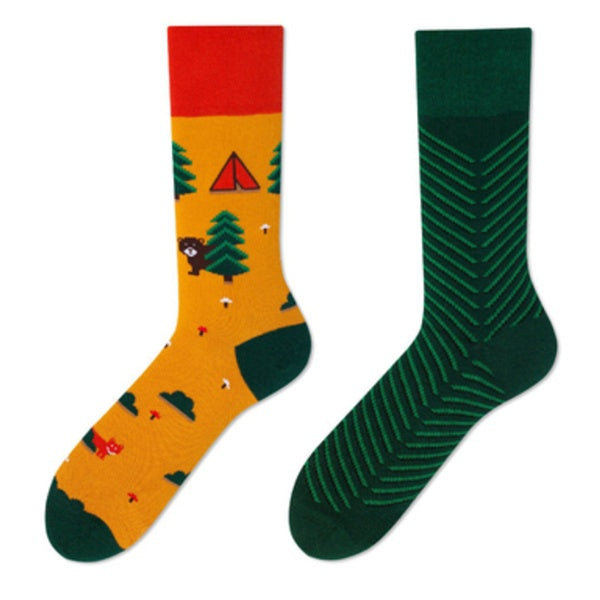 Asymmetric AB socks