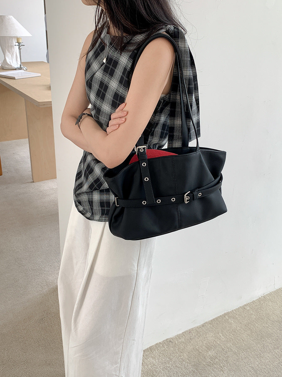 Spring Summer Commuter Tote Bag Fashionable Minimalist Style