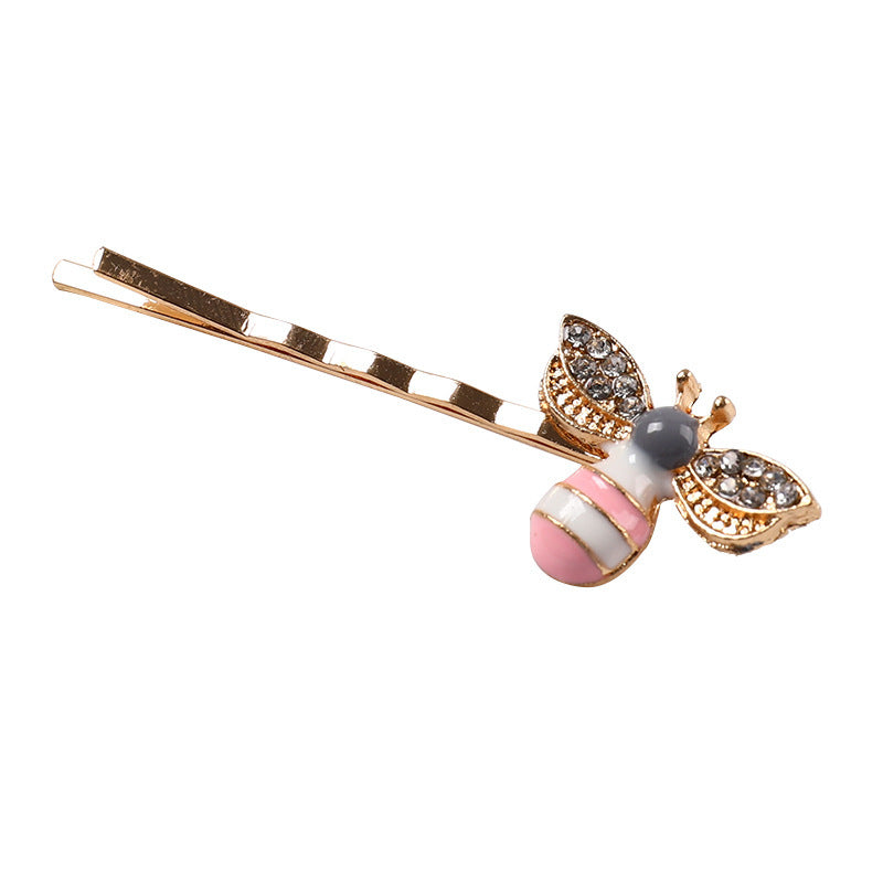 Cute Girly Heart Temperament Little Bee Word Folder