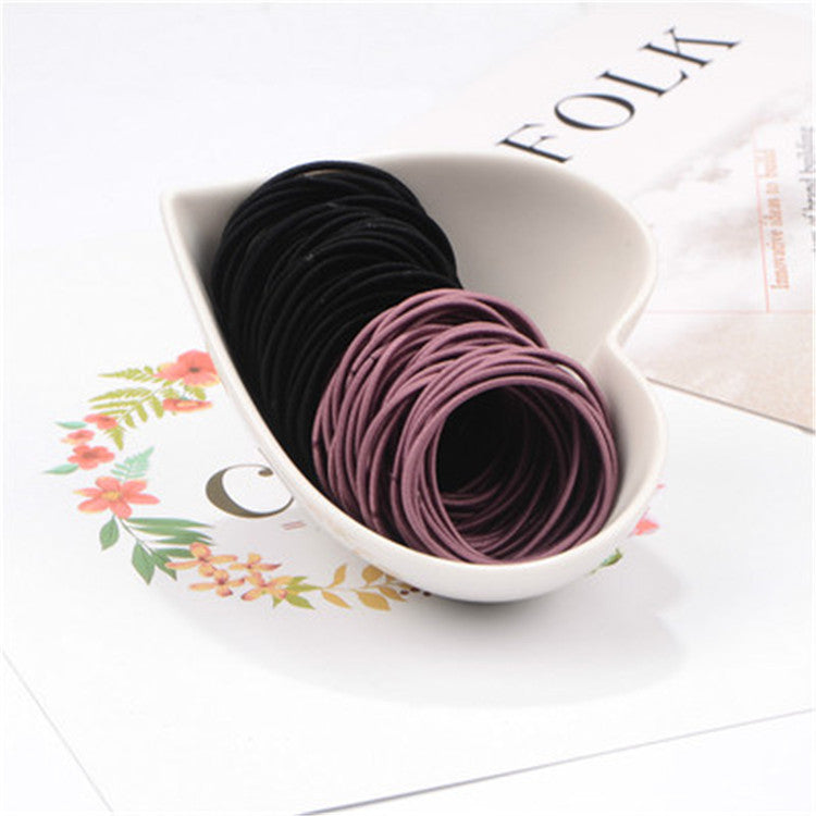 pc100    2mm thick and high elastic base hair loop