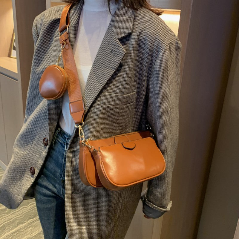 One-shoulder armpit bag