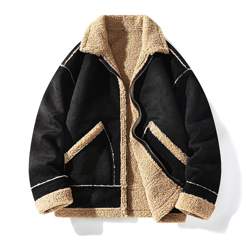 Loose Fashion Fleece Thickened Padded Jacket