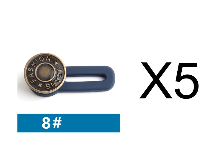 Jeansknap, udtrækkelig
