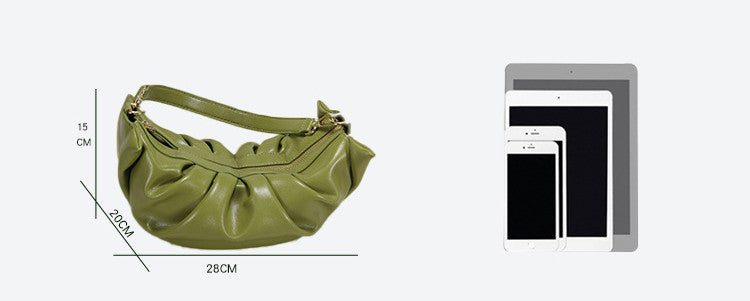 Dumplingboller Niche Design Folder Underarme One-shoulder Horn