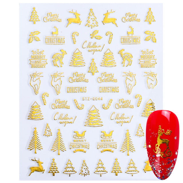 Nail decal jewelry