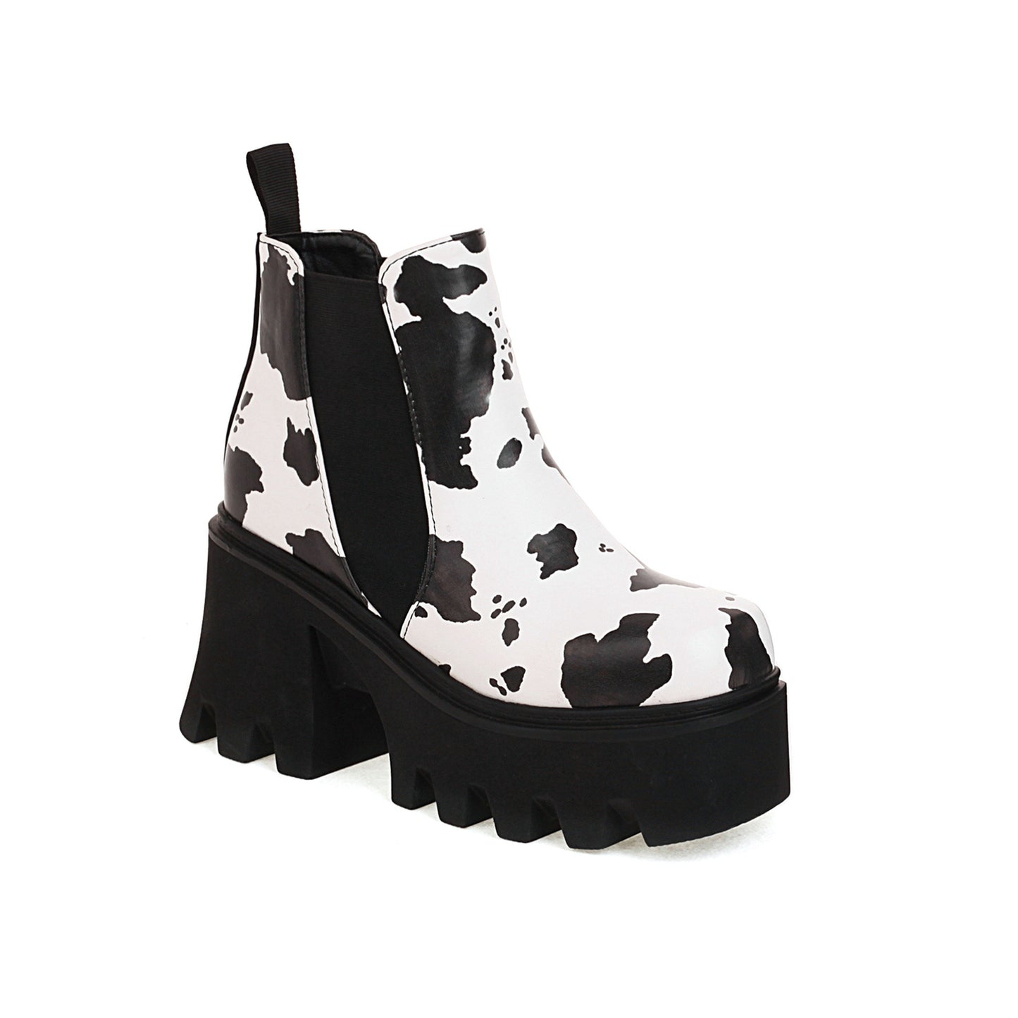 New Autumn And Winter Thick Soled Short Tube Women's Boots Punk Style