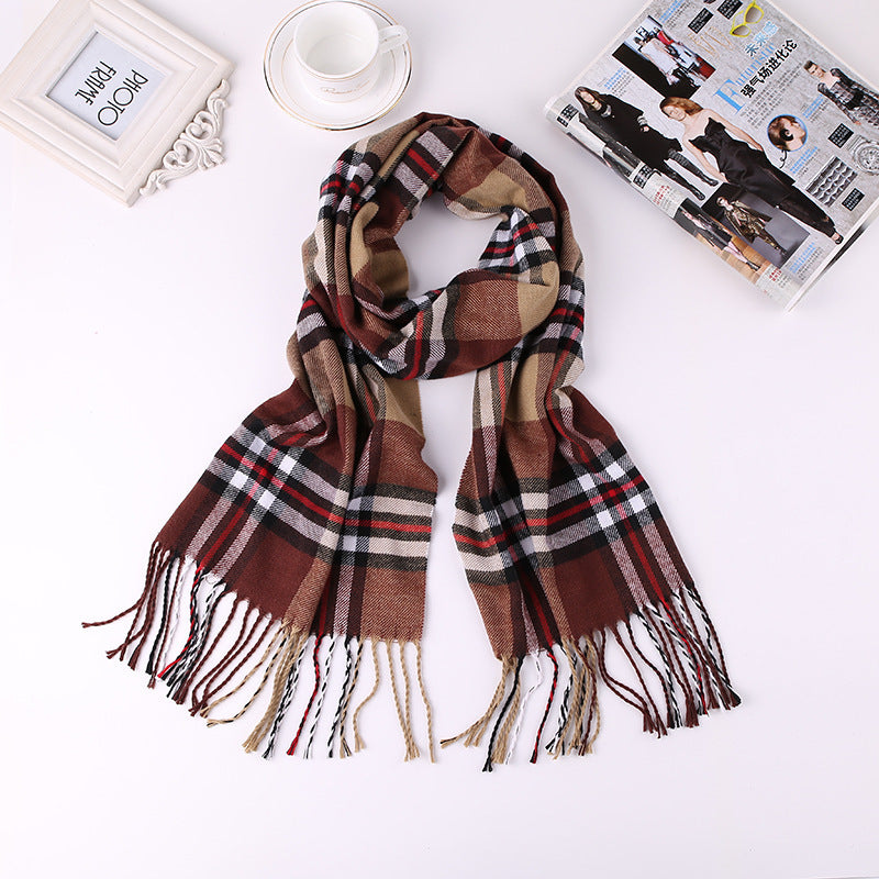 Men's European and American British style fashion bib scarf
