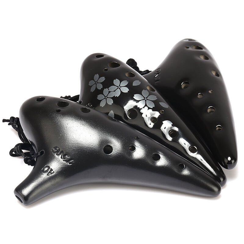 Burning Ocarina 12 Hole Alto