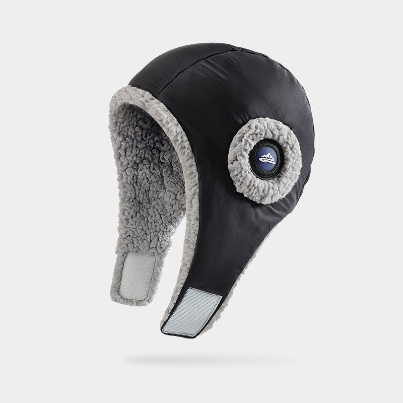 Ski Couples Fleece Plus Thick Ear Protection Lei Feng Hat