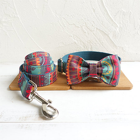 Pet bow tie collar jewelry