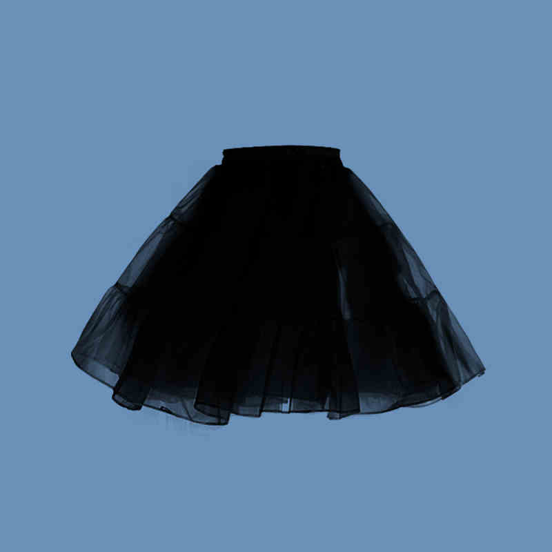 Short Four-layer Soft Veil Boneless Lolita Crinoline