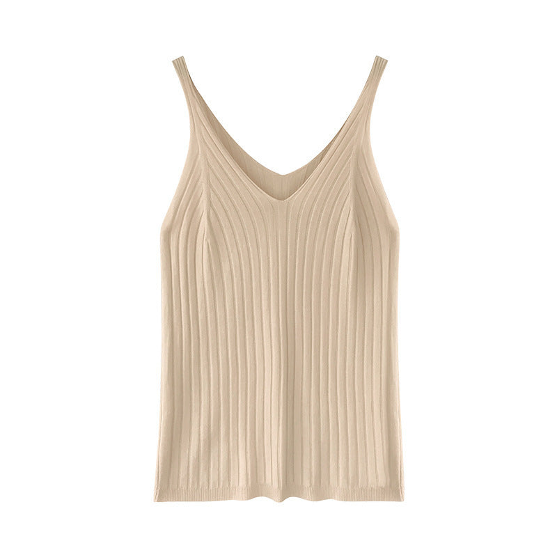 Polyester Knit Camisole Women's Top